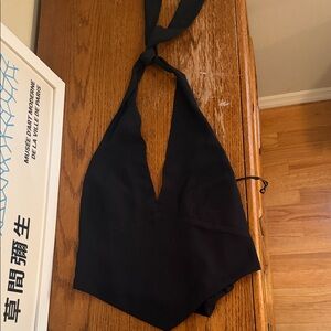 Abercrombie & Fitch Black Halter Top